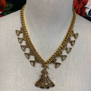 JOSE BARRERA For Avon Temple to the Sun Collection Pendant Necklace Set